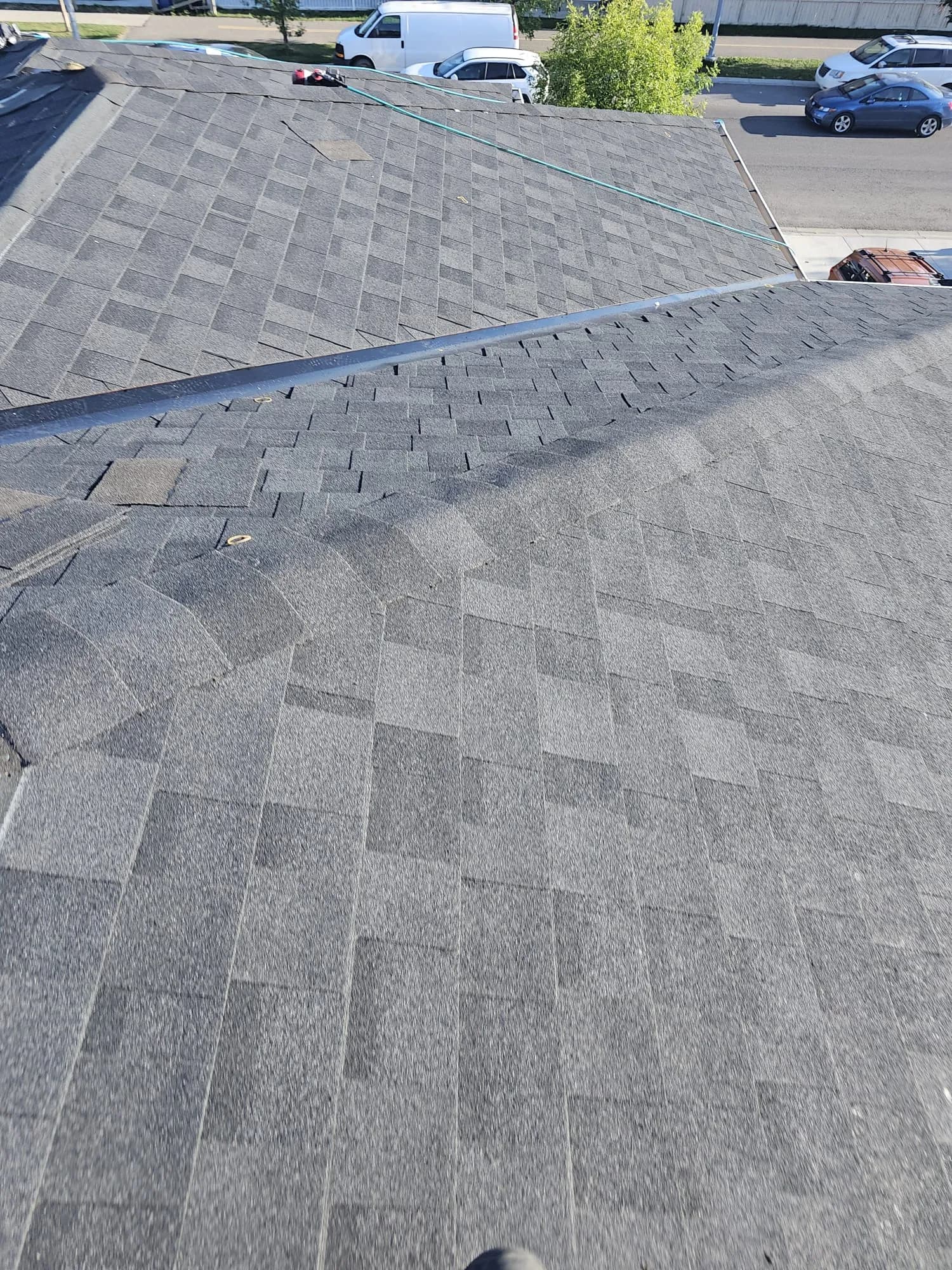 Garage roof replacement — Calgary